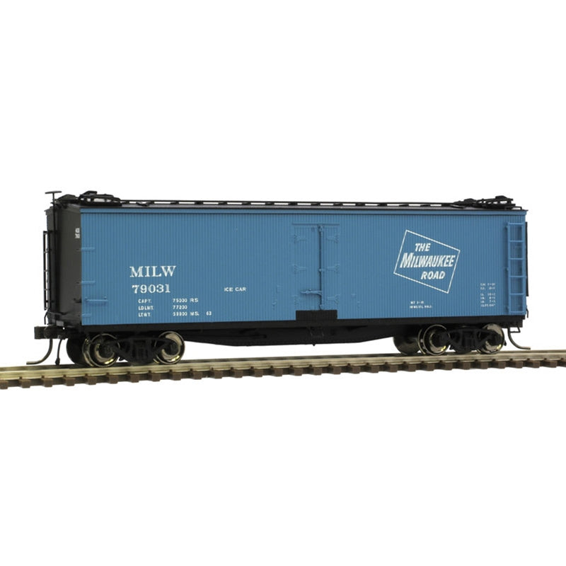 Atlas 20005845 HO Milwaukee Road Ice Car 40' Wood Reefer #79018