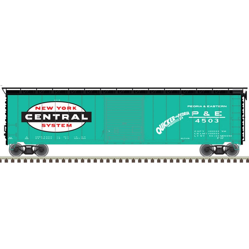 Atlas 20005861 HO NYC P&E 50' Single Door Postwar Boxcar Standard DC #4516