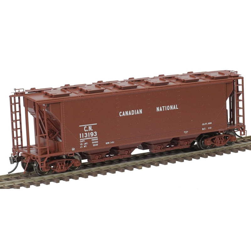 Atlas 20006357 HO CN 12 Hatch Slab Side Covered Hopper #113193