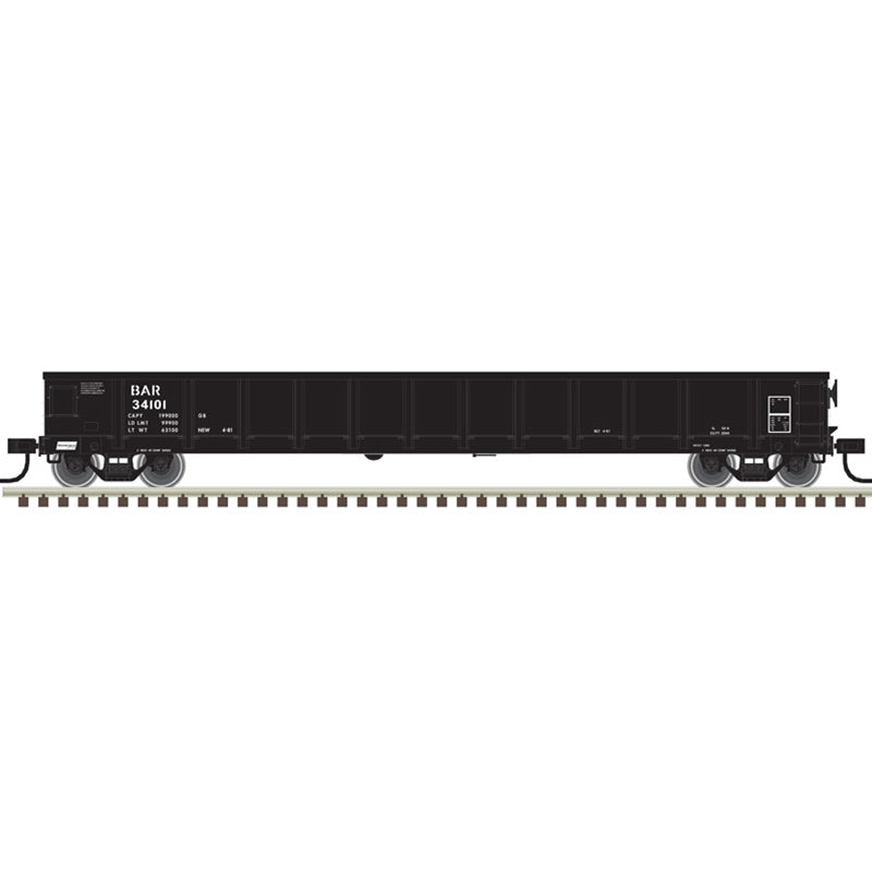 Atlas 20006853 HO Bangor & Aroostook Evans 52' Gondola #34101