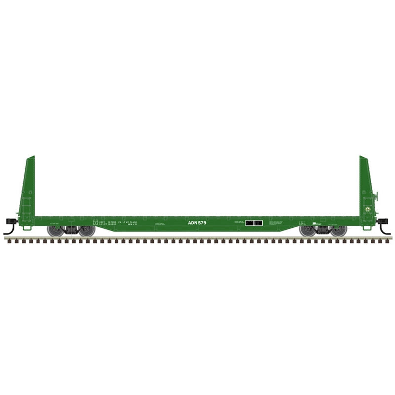 Atlas 20007947 HO Ashley Drew & Northern Trainman Bulkhead Flat Car #552