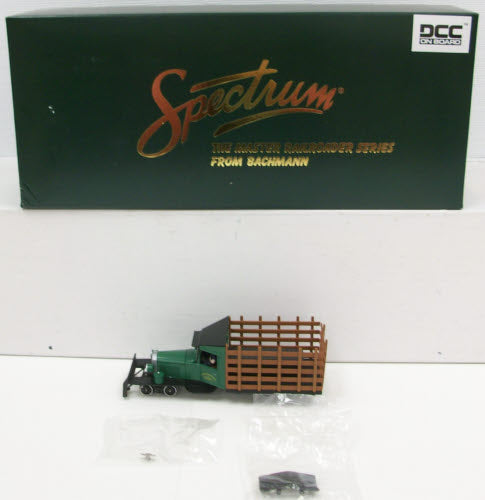 Bachmann 29157 On30 Greenbrier & Big Run Lumber Rail Truck w/DCC (green) NIB