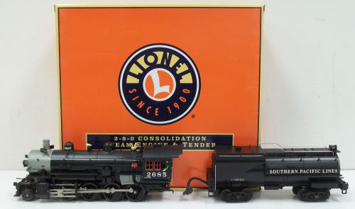 Lionel 6-28036 SP 2-8-0 Consolidation Steam Locomotive &amp; Tender 