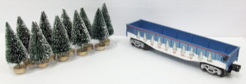 Lionel 6-26061 O Gauge Christmas Gondola with Trees LN/Box