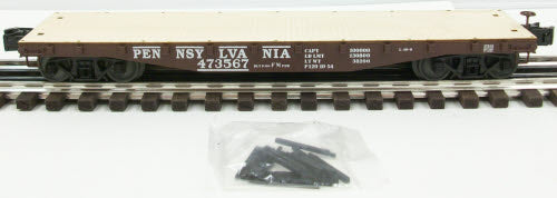 Lionel 6-27515 O Gauge Pennsylvania 40 inch Flatcar #473567 LN/Box