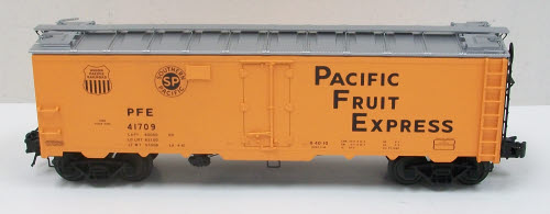 Atlas 8518-1 O Gauge Pacific Fruit Express 40' Steel 3-Rail Reefer Car LN/Box