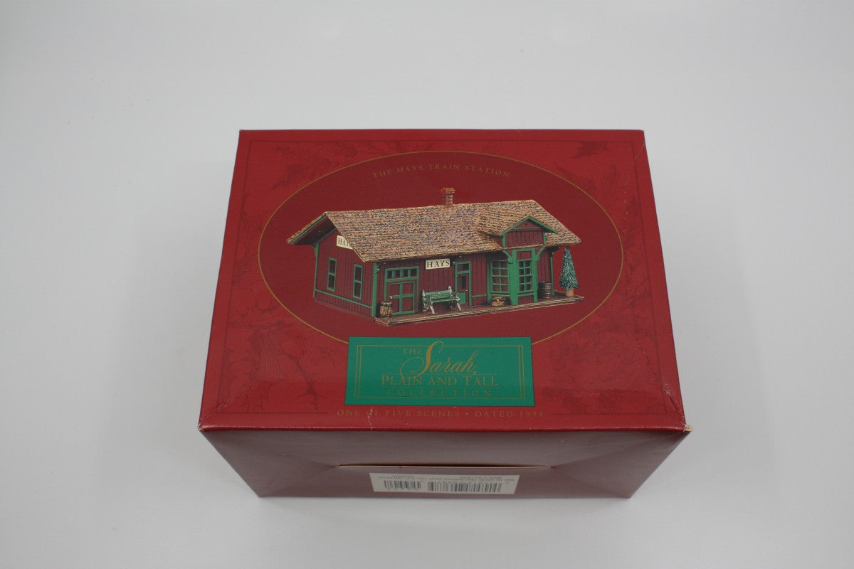 Hallmark 9452 The Hays Train Station from The Sarah Plain and Tall Collection
