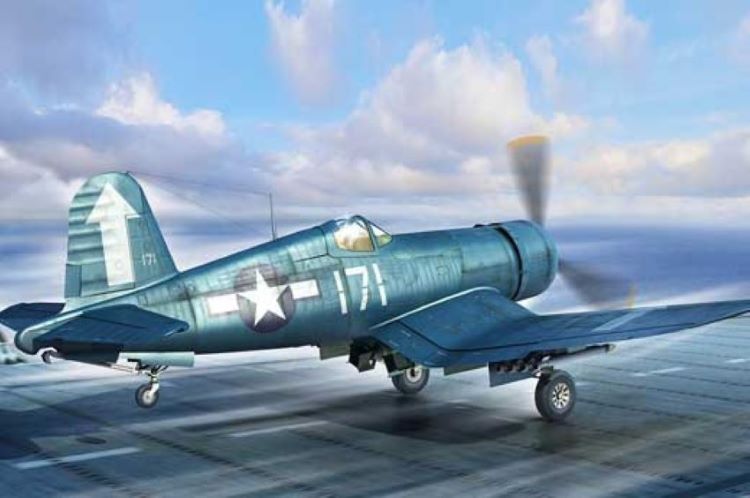Hobby Boss 80384 1:48 Vought F4U-1D Corsair Military Aircraft Plane Model Kit