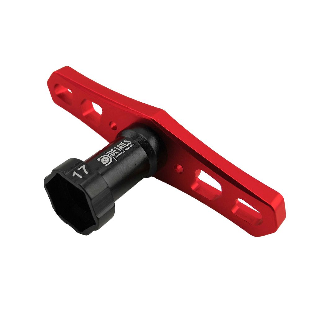 Imex 4261 17mm Hex Nuts Wrench Red Handle