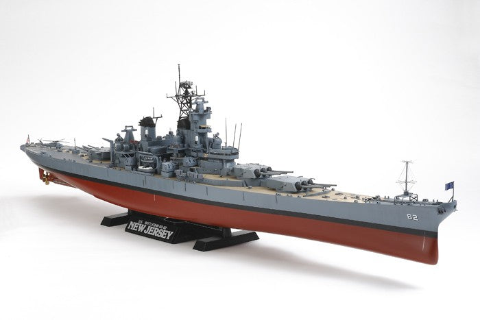 Tamiya 78028 1:350 USS New Jersey BB62 Battleship w/Detail Up Parts
