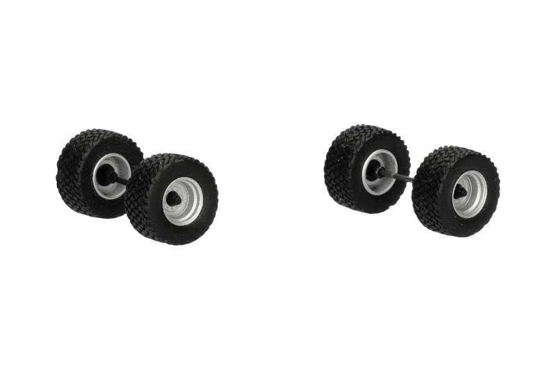 Herpa 54959 HO Krampe Bigbody 650 Trailer Heavy Duty Trailer Wheelset (Set of 8)