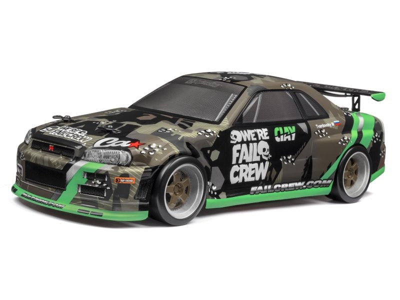 HPI Racing 120166 150mm Fail Crew Nissan Skyline R34 GT-R Printed Body