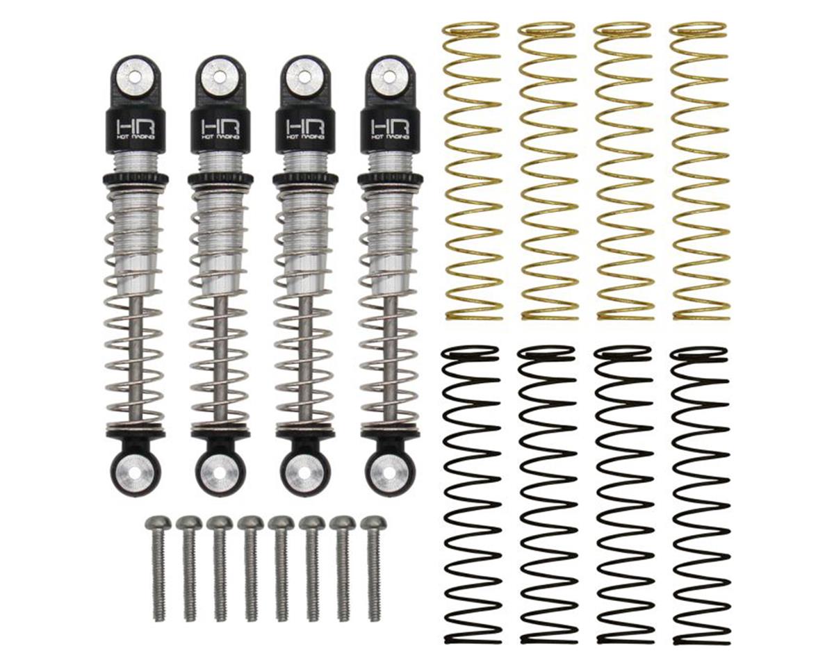Hot Racing SXTF428LT Axial Scx24 Aluminum Threaded Long Travel Shocks