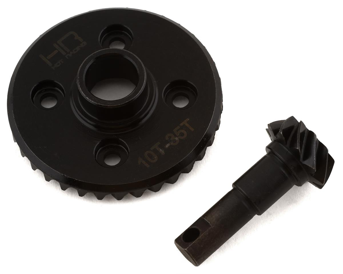 Hot Racing TRXF9510 Steel Helical Underdrive Differential Ring/Pinion Gear