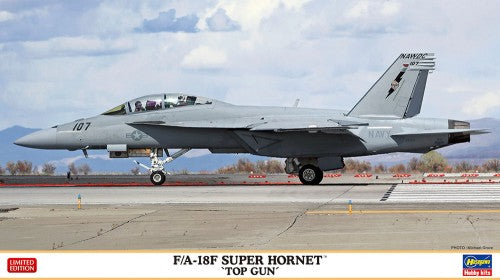 Hasegawa 02404 1:72 F/A-18F Super Hornet Top Gun Military Aircraft Plane Kit