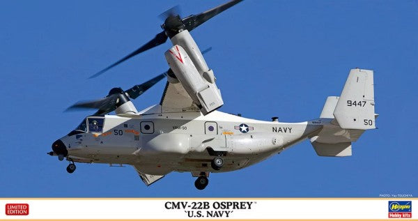 Hasegawa 02410 1:72 CMV-22B Osprey U.S. Navy Military Aircraft Helicopter Kit