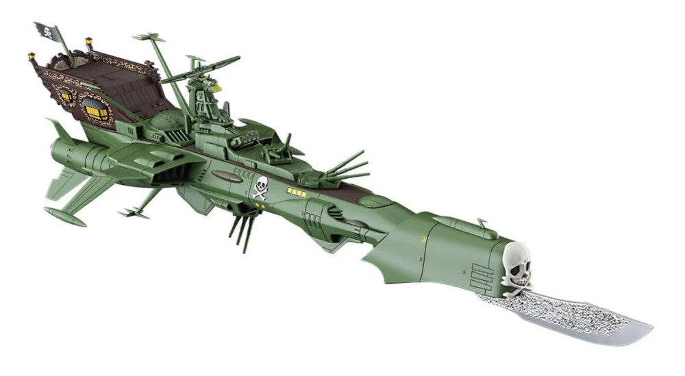Hasegawa 64802 1:2500 Space Pirate Battleship Arcadia Third Ship Model Kit