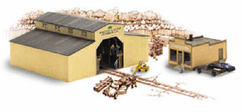 Walthers 933-3235 N Walton & Sons Lumber Industrial Building Kit