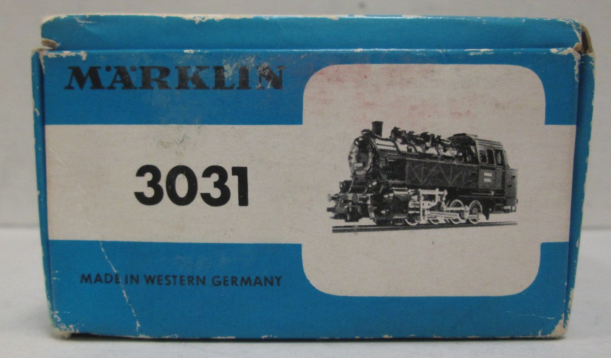 Marklin 3031 HO Scale DB 0-8-0 Steam Tank Locomotive #81004 EX/Box