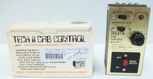 MRC Proportional Tracking Control HO Modern Tech II Cab Control Transformer