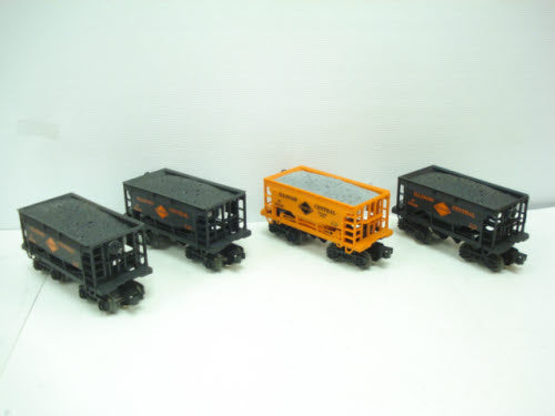 K-Line K6721A Illinois Central Ore Car (Pack of 4) MT/Box