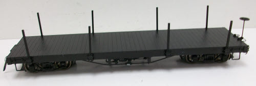 Spectrum 88399 1:20.3 Scale Unlettered Flatcar - Metal Wheels
