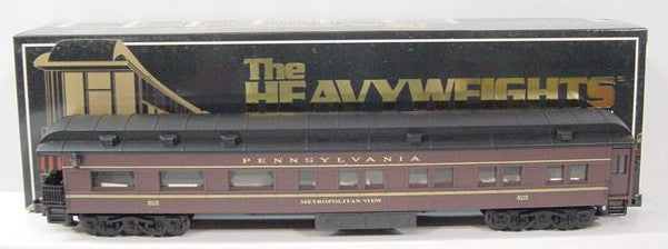 K-Line K4480-8115 O PRR Metropolitan View 18" Heavyweight Observation Car #8115 LN/Box