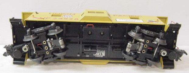 K-Line K612-2111 O Gauge Union Pacific Bay Window Caboose #24528 with Smoke EX/Box