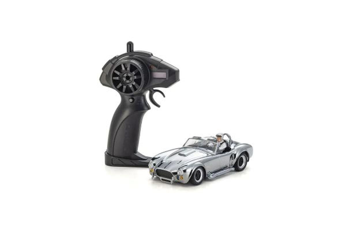 Kyosho 66610C-A 1:28 FIRST MINI-Z Chrome Cobra 427 S/C