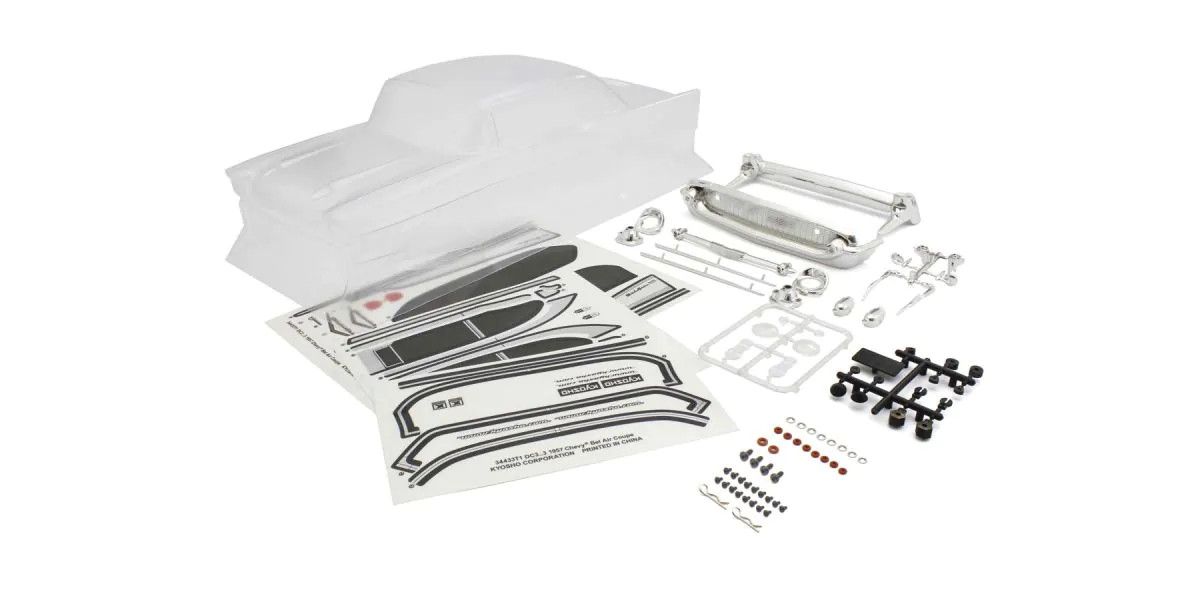 1957 Chevy Bel Air Clear Body Set