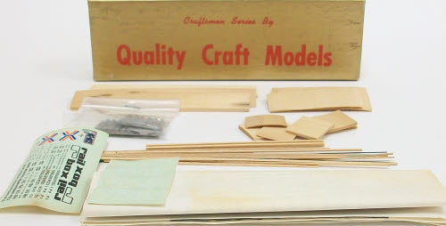 Quality Craft 208 N Scale Rail Box Kit