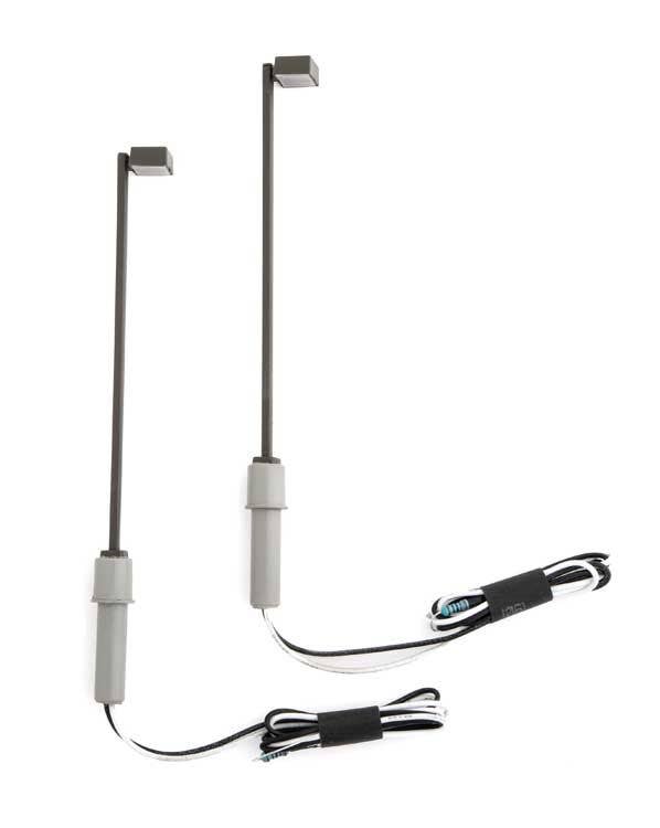Walthers 949-4806 HO Single Square Modern Parking Lot Style LED Streetlights