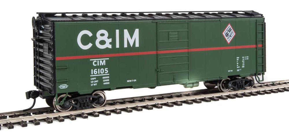 Walthers 910-1421 HO Chicago & Illinois Midland 40' PS-1 Boxcar RTR #16105