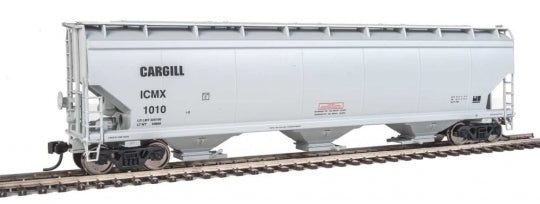 Walthers 910-7669 HO ICMX 60' NSC 5150 3-Bay Covered Hopper #1010