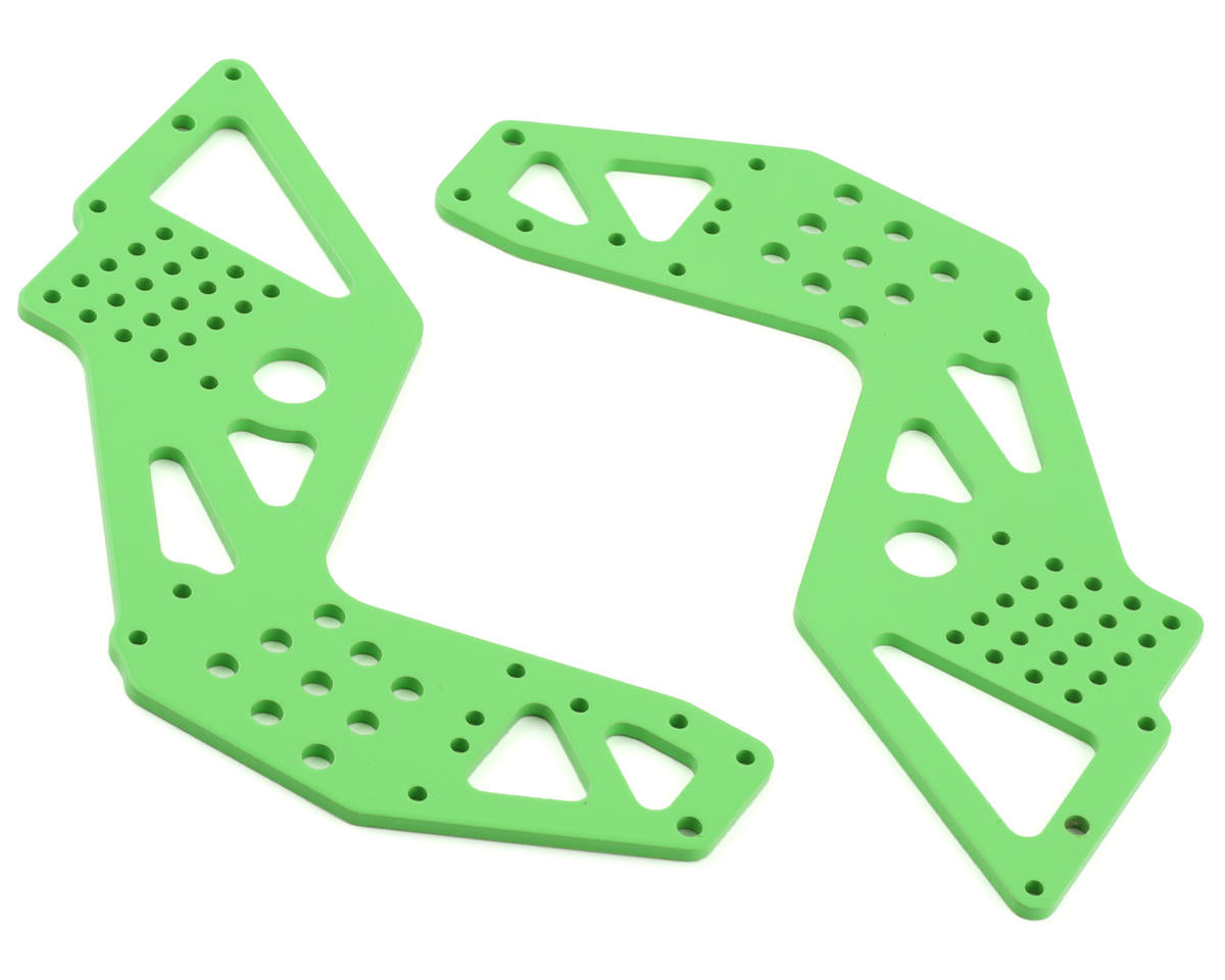 Losi LOS241060 LMT Mega KS Green Rear Chassis Plate (Pack of 2)
