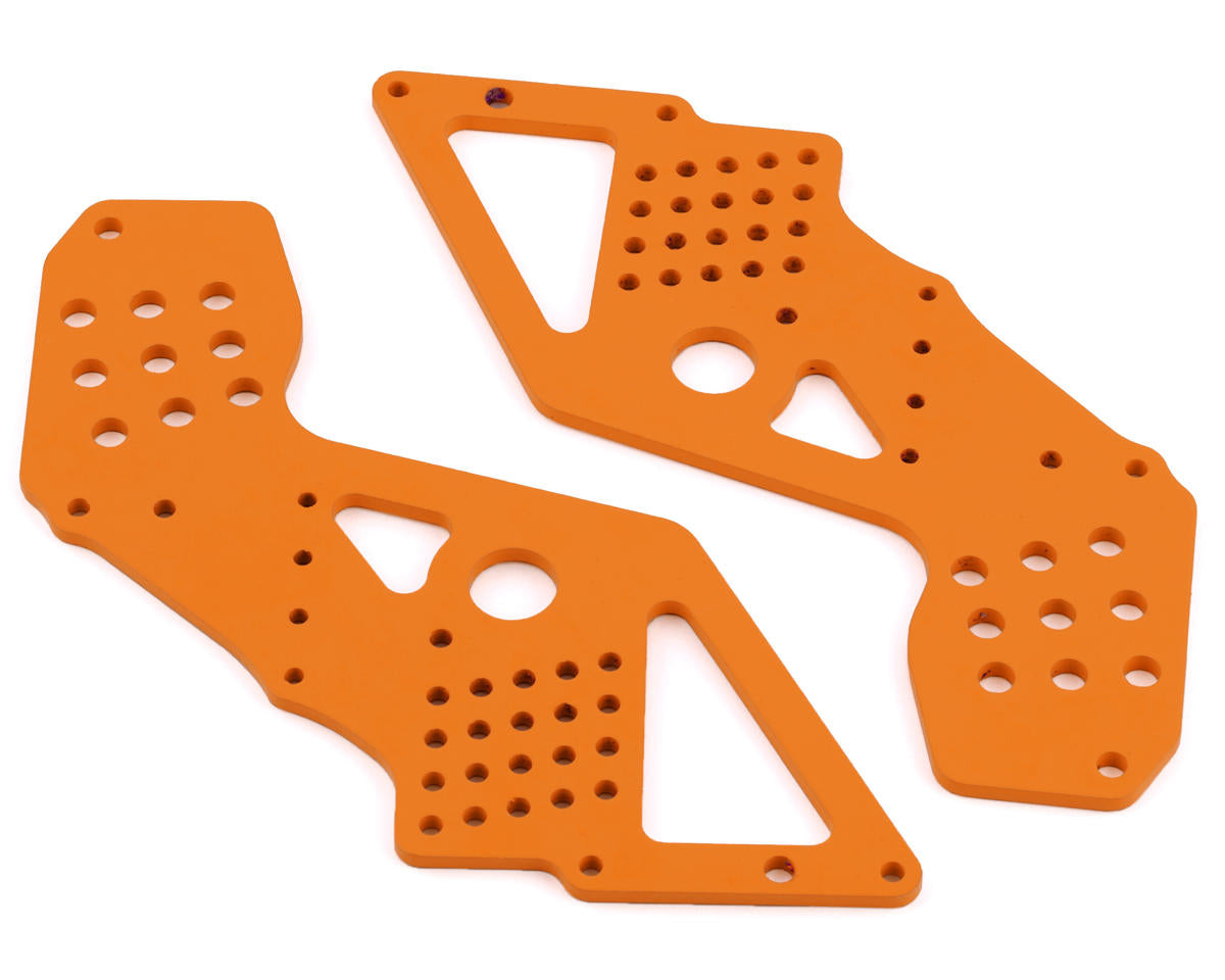 Losi LOS241062 LMT Mega BH Orange Front Chassis Plate (Pack of 2)