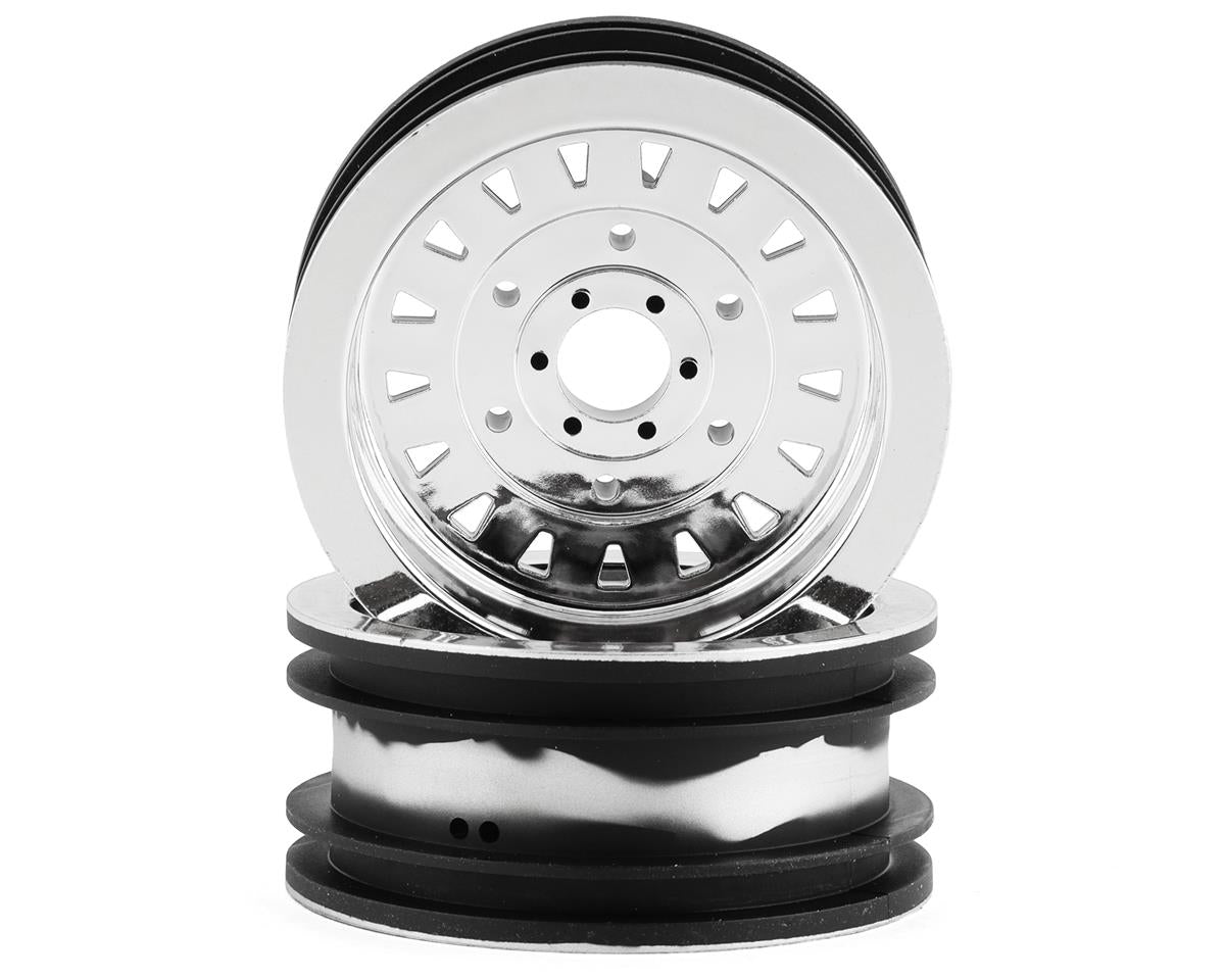 Losi 44005 LMT Mega Chrome D&D Mega Truck Wheel (Pack of 2)