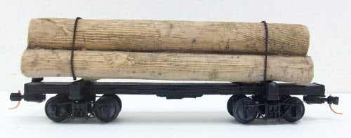 Micro-Trains 86500020 HOn3 30' Log Car w/Load