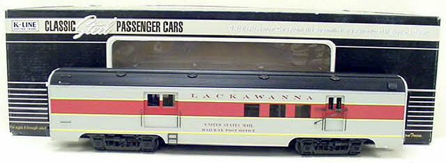 K-Line K4638-11813 O Lackawanna "Phoebe Snow" 15" Aluminum RPO Car #813 LN/Box