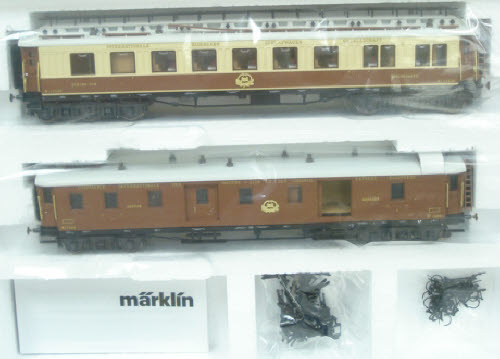 Marklin 42755 HO Scale Orient Express 5-Car Passenger Set NIB