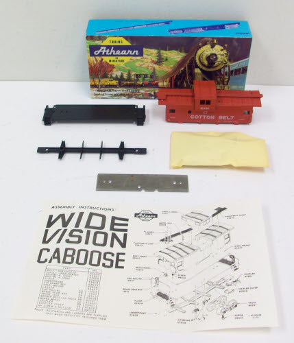 Athearn 5363 HO Scale SSW Cotton Belt Caboose Kit