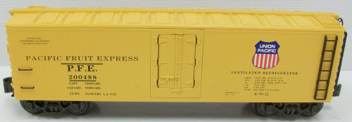 K-Line K642-21136 O Gauge Union Pacific PFE Wood-Sided Reefer #200488 LN/Box
