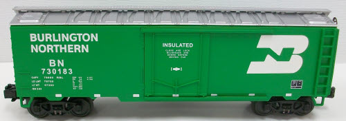 MTH 20-94064 O Burlington Northern 40' Reefer Car #730183 LN/Box