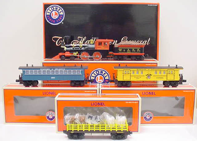 Lionel 6 52300 O Gauge LCCA 2004 Halloween General Steam Train Set MT Trainz