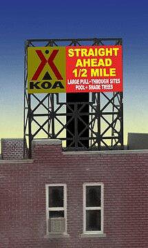 Micro Structures 33-9090 N/Z KOA Billboard