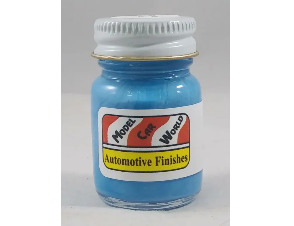 MCW Finishes 7033 Grabber Blue Enamel - 15 ml Paint Bottle (Pack of 6)