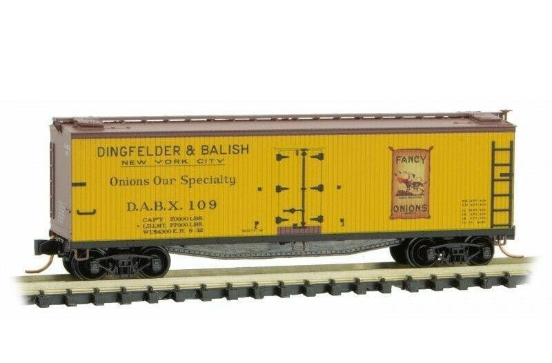Micro-Trains 04900850 N DABX 40' Double Wood Sheathed Ice Reefer #109