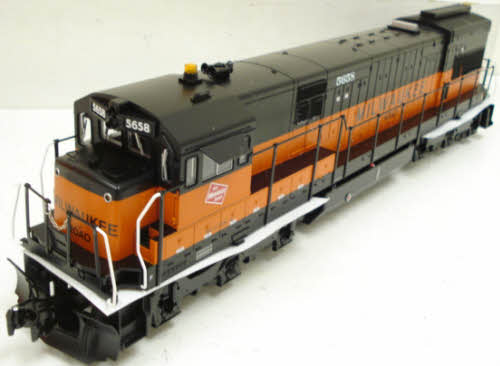 Lionel 6-28266 O Gauge Milwaukee Rd U30C Non-Powered Diesel Locomotive #5658 NIB