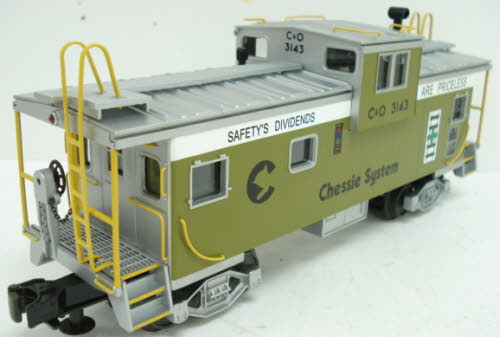 MTH 20-91116 O Chessie System Extended Vision Caboose #3143 LN/Box