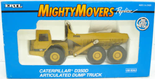 Ertl 2431 1:50 Caterpillar D350D Articulated Dump Truck